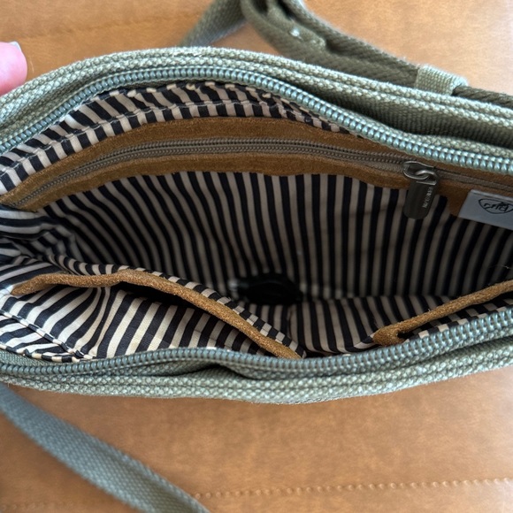 Travelon Olive Crossbody Bag - Picture 3 of 9